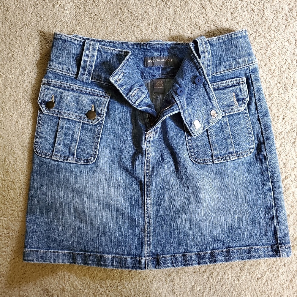 Banana republic Jean skirt